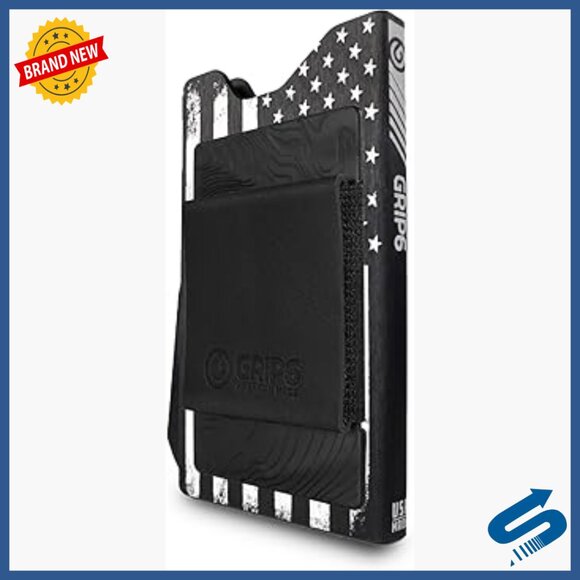 Slim RFID-Blocking Aluminum Wallet Minimalist Card Holder for Men Women
